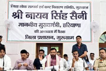 Haryana CM Resolves 14 Public Grievances in Gurugram, Directs Strict Action Against Errant Builders