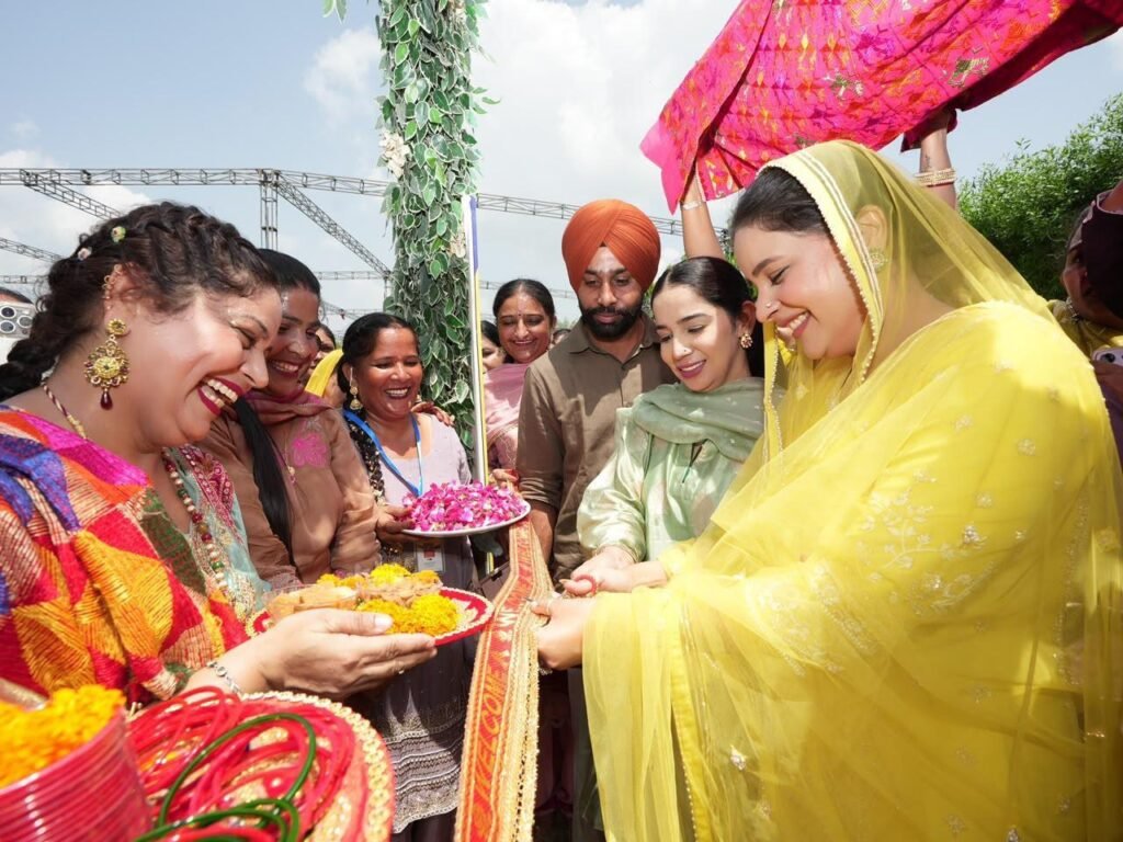Bhagwant Mann Government Committed To Women’s Dignity, Empowerment: Dr Gurpreet Kaur At Teej Celebrations