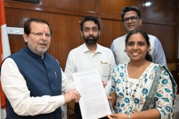 Haryana Tourism Minister Arvind Sharma Hands Over Appointment Letters To 380 Group-D Employees