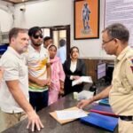 Delhi Police Register FIR Over Student’s Pellet Injuries After Rahul Gandhi Stages Seven-Hour Sit-In
