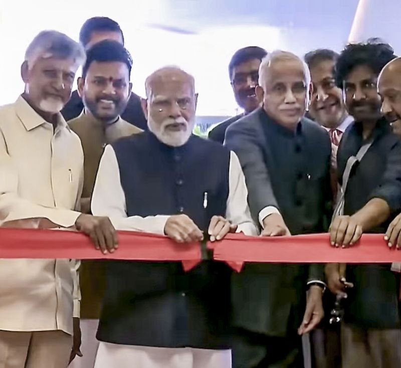 Prime Minister Narendra Modi Inaugurates Alluri Sitarama Raju International Airport at Bhogapuram