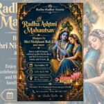 Calgary to Host Grand Radha Ashtami Mahautsav, Bringing Community Together in Devotion and Bhajans