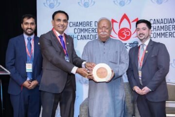 CHCC ORGANISES POWERFUL BUSINESS DIALOGUE WITH DR. MOHAN BHAGWAT ON ‘DHARMA IN ENTERPRISE’