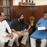 AAP Leaders Urge Nitin Gadkari to Fast-Track Stalled Adampur Flyover and NH-03 Four-Laning Project