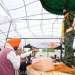 Haryana CM Nayab Singh Saini Pays Tribute to Kargil Martyr Naik Malkit Singh in Patiala