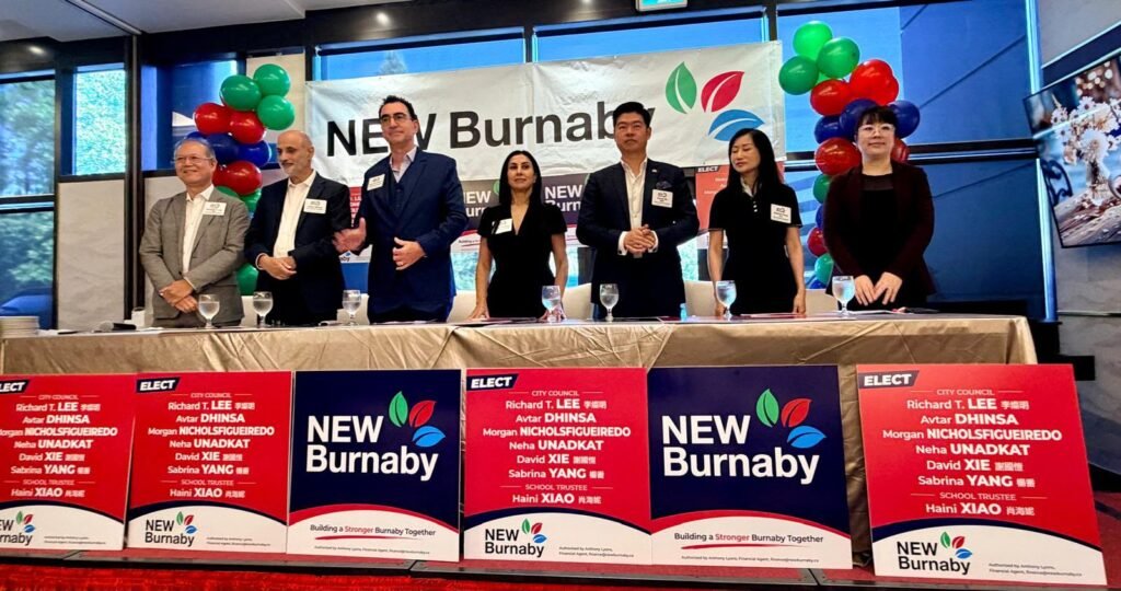 New Burnaby Party Releases 2026 Municipal Election Platform and Candidate Slate