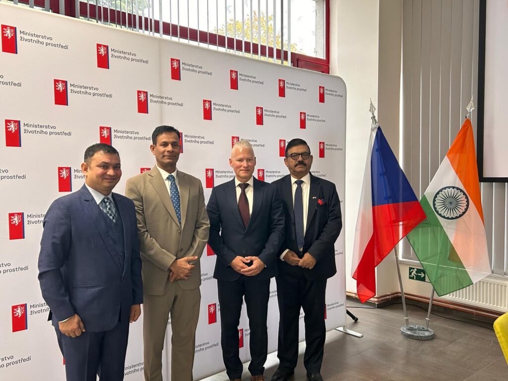 Chandigarh Chief Secretary H. Rajesh Prasad Leads India Delegation To Czech Republic For Water, Waste Management Mission