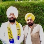 CM Bhagwant Singh Mann Welcomes Akali Stalwart Giani Shankar Singh’s Great-Grandson Rantej Singh Powar Into AAP