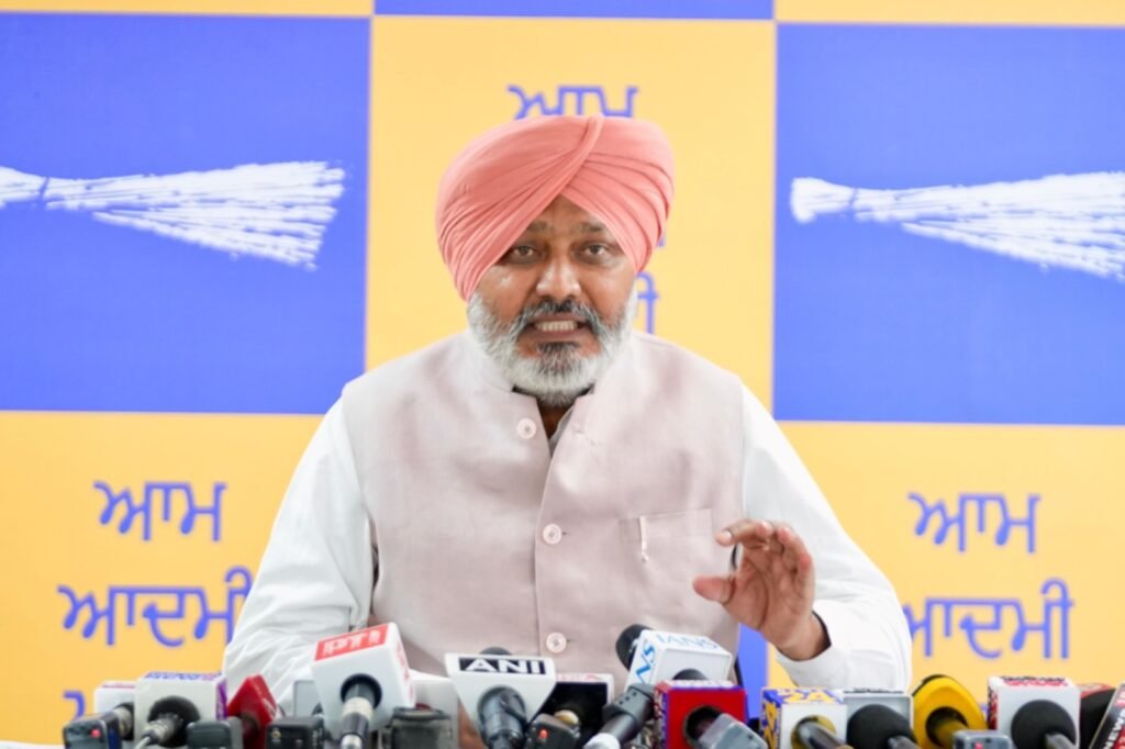 Punjab Rejected Modi, Now ED Raids Are Causing Hardship: AAP’s Harpal Cheema