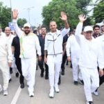 Over 135,000 Join Faridabad NaMo Marathon as Haryana Chief Minister Nayab Singh Saini Flags Off Anti-Drug Drive
