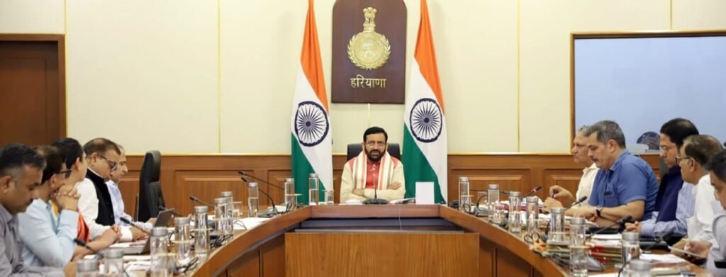 Haryana CM Nayab Singh Saini Directs Departments to Implement Best Practices for Governance and Institutional Excellence
