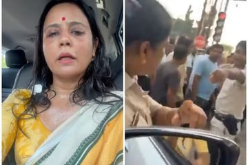 TMC MP Mahua Moitra Egged During Protest in Nadia, Invokes Supreme Court Remark