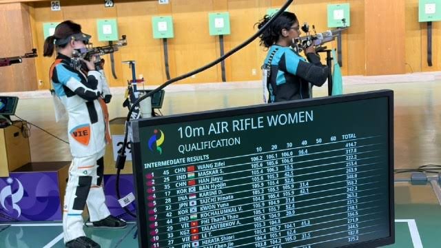Asian Games 2026: Indian Women Shooters Win Silver in 10m Air Rifle Team Event