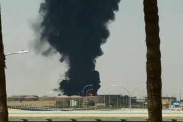 Smoke Near Riyadh Airport as Houthis Claim Missile, Drone Strikes on Saudi Capital