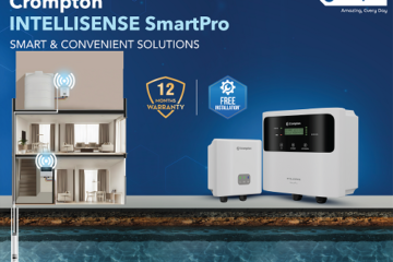 Crompton Simplifies Household Water Management with INTELLISENSE SmartPro