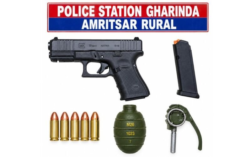 Amritsar Rural Police Bust Alleged ISI-Linked Arms Network, Solve Khasa Cantonment Blast Case