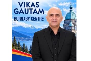 Vikas Gautam Enters Burnaby Centre Race, Bringing Community Experience to Politics