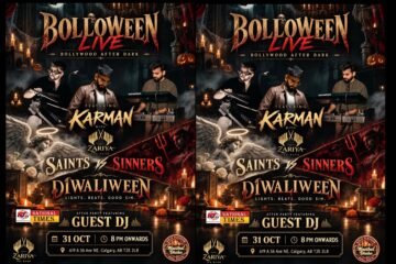 BOLLOWEEN LIVE: “Saints vs. Sinners” Bollywood After Dark to Bring Halloween–Diwali Celebration to Calgary