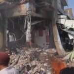 Chemist Shop Linked to Jhota Murder Accused Set Ablaze Amid Public Anger