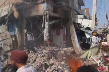 Chemist Shop Linked to Jhota Murder Accused Set Ablaze Amid Public Anger