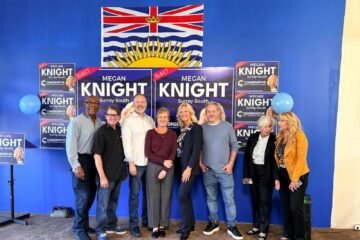 Megan Knight’s MLA Campaign Launch Draws Support from Former Surrey Mayors and Community Leaders