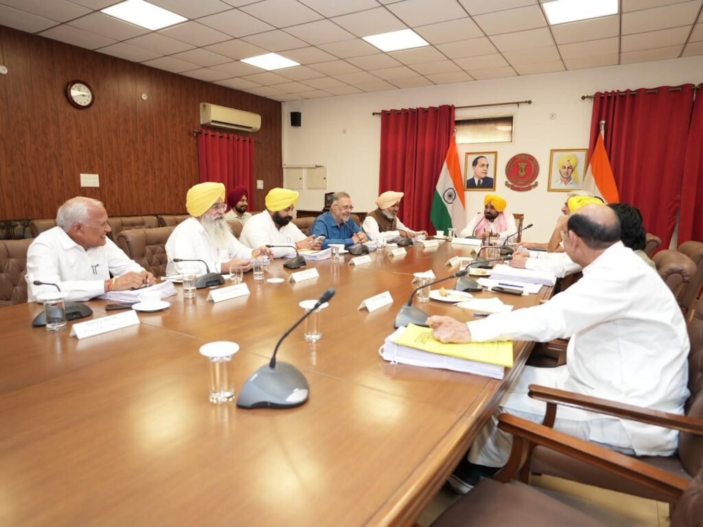 Punjab Cabinet Clears Ranjitgarh Development Authority Bill 2026; Approves Key Decisions on Employment, Nursing Promotions & Regularisation