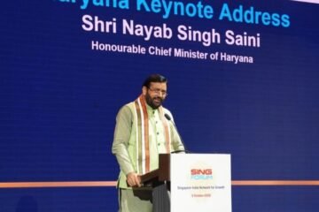 Haryana Aims to Become India’s Innovation Capital, CM Nayab Singh Saini Tells Singapore Investors