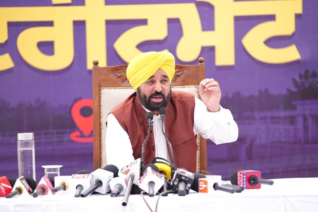 Punjab CM Bhagwant Mann Hits Out at BJP Over CBI Raids, Calls Move ‘Political Frustration’ Ahead of 2027 Polls