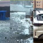 Massive Hailstorm, Torrential Rain Lash Haridwar; Vehicles, Homes and Crops Damaged