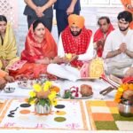 Haryana CM Nayab Singh Saini Prays at Mata Mansa Devi Temple on Ashwin Navratri; Inaugurates State’s First Tourist Police Post