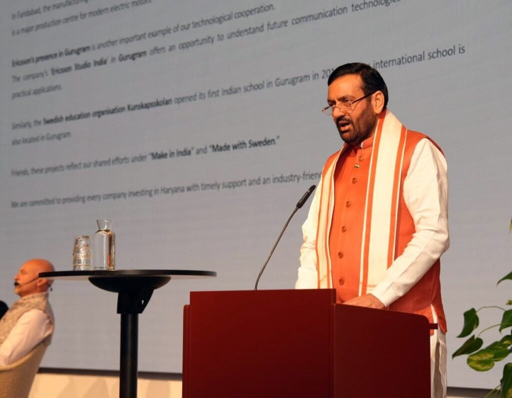 At India-Sweden Innovation Day 2026, CM Nayab Saini Highlights State’s Swedish Industrial Footprint, Pitches 2027 Summit