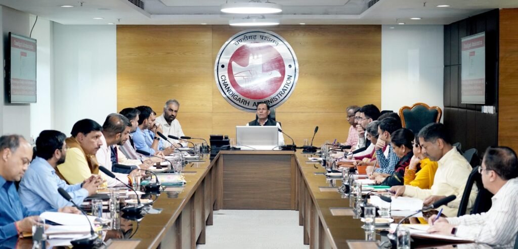 Chandigarh Chief Secretary Reviews Central Schemes, Labour Welfare And Pending Compassionate Appointment Cases
