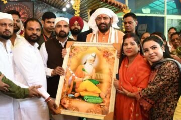 Nayab Singh Saini Targets Punjab Government Over Drugs, Law And Order During Valmiki Shobha Yatra