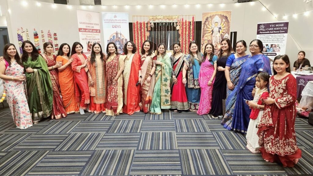 Devi Hindu Women Association’s Durga Puja Celebration Concludes Successfully, Bringing a Little India to Calgary