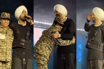 Diljit Dosanjh’s Delhi Concert: Singer Gets Emotional After Seeing His Mother In Woman CRPF Officer