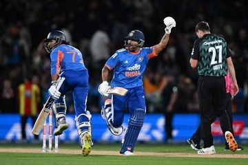 Tilak Varma’s Unbeaten 51 Powers India To Four-Wicket Win Over New Zealand In 2nd T20I
