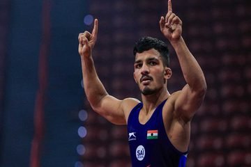 Vishvajit More Secures Historic Greco-Roman Silver at U23 World Wrestling Championships; Komal, Diksha in Bronze Hunt