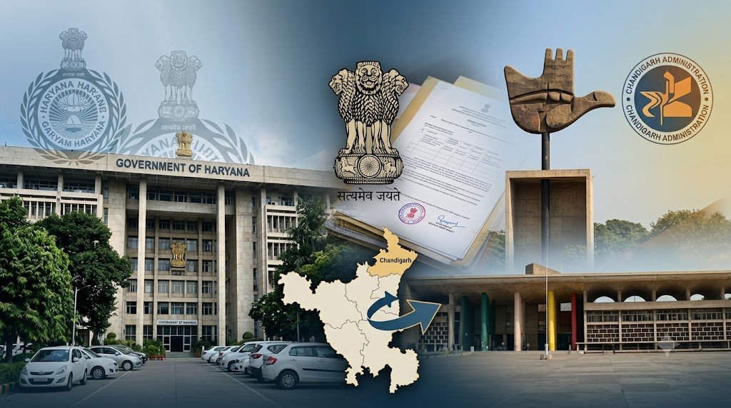 Haryana Government Transfers Services Of Two HCS Officers To Chandigarh Administration