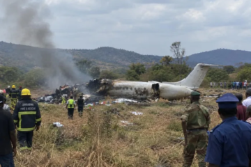 Plane Crash Reported in Zimbabwe’s Marondera Rural Area, Six People Aboard